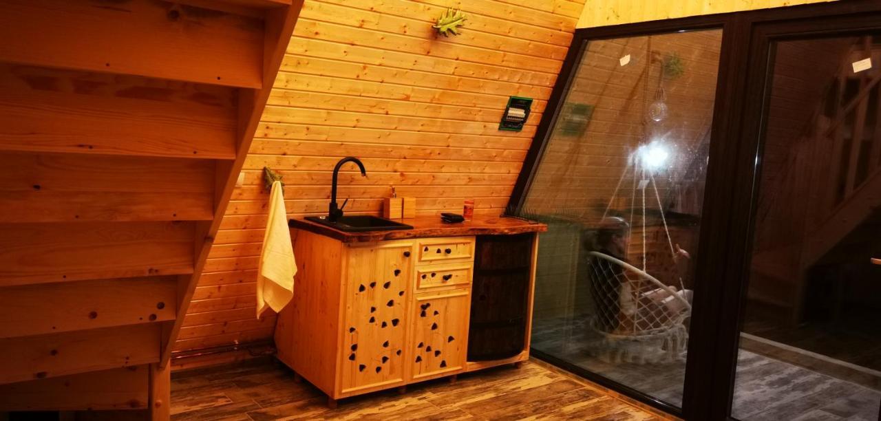 Casa - Cabana Tip A Frame, Cerna, Vaideeni, Valcea Cerna  外观 照片
